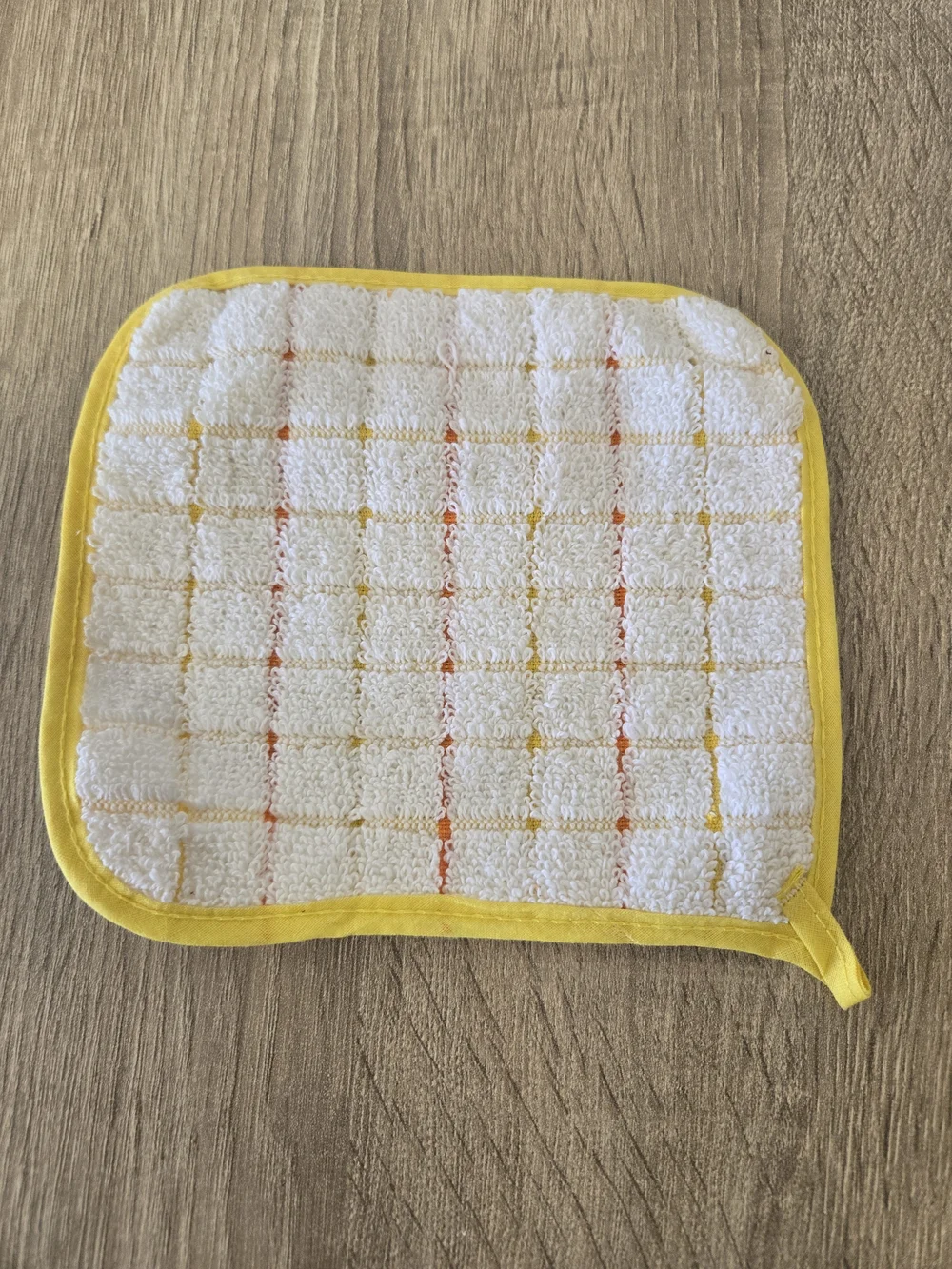 Vintage Handmade Woven Potholders Lot of 5 Cottagecore Kitchen Trivet Hotpad